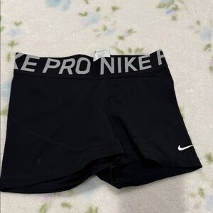 Nike Black and Gray Athletic Shorts